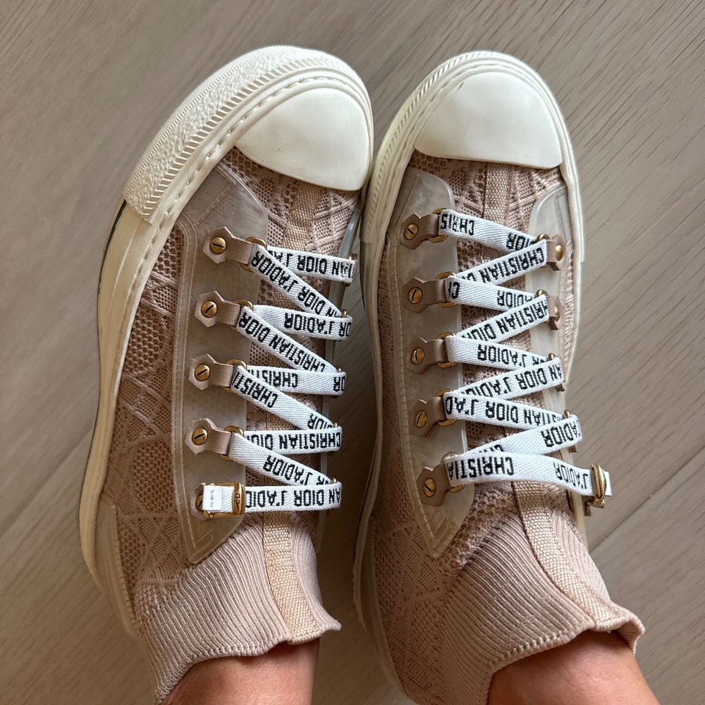 Dior D-Connect B23 High-Top Sneakers